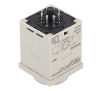 Temporizador Relay H3CR-A8 Rel¨¦ temporizador de retardo 1.2S-300H Rel¨¦ temporizador de control mando mando 8-Pin (Tensi¨®n nominal 100-240VAC 100-125VDC)