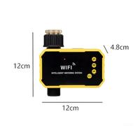 Temporizador Riego WiFi Solar Sensor Lluvia | WiFi app control, solar powered, automatic scheduling, rain sensor, plastic para durable body
