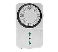 Temporizador temporizador programable 24 horas toma de corriente enchufe con temporizador ajustable