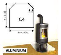 Temprix Placa De Piso De Chimenea Y Bandeja Para Hornear