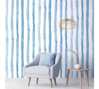 TEMU 1 , 17.7*118 pulgadas, HAOKHOME, Revestimiento de pared a rayas, Papel tapiz moderno autoadhesivo, Papel adhesivo de vinilo para paredes, Dormitorio, Decoración del hogar