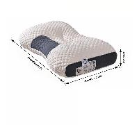 TEMU 1/2 almohadas para el cuello - Cervicales ergonómicas para que duermen de /espalda/barriga, de flotación de , almohada de panal transpirable para un