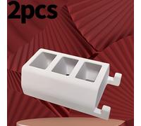 TEMU 1/2 piezas Skadis Estante de herramientas | Almacenamiento minimalista y rápido para 3 tijeras y cortapelos, juego de accesorios de tablero perforado mejorado, material plástico