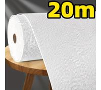 TEMU 1/2 Rollos 20M Papel Tapiz 3D Autoadhesivo de Espuma - Paneles de Pared a Prueba de Humedad, y Pegar, Fáciles de Limpiar y Cortar, Texturizado para , Cocina, Dormitorio, Decoración de Oficina
