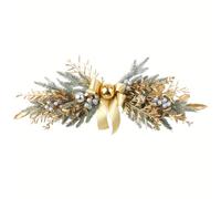 TEMU 1 , 23.6" de Ramo, Guirnalda Artificial de , Aguja de Pino de Invierno, Decoración Navideña para Principal de Navidad