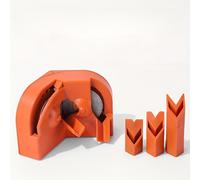 TEMU 1 Afilador de brocas multifunción, afilado manual de taladro eléctrico, herramienta de afilado portátil, adecuado para brocas, material plástico sin electricidad