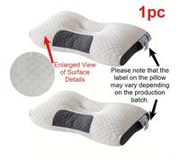 TEMU 1 almohada de soporte para de calidad, para - una almohada de soporte para el cuello lavable a máquina, transpirable, y cómoda, que proporciona el y relajación - para duermen de y de espalda