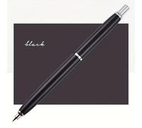 TEMU 1 bolígrafo click Macaron , punta de de 0.38 mm, ideal para , y como regalo, con convertidor para recambios de 3.4 mm
