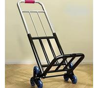 TEMU 1 Carrito de Rodillo Plegable de Hierro con Ruedas - Carrito de Rodillo Utilitario para Almacén, Mudanzas, , Capacidad, Mango Antideslizante, Fácil de y Transportar