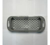 TEMU 1 colador de plástico expandible para del fregadero con extensibles, cesta de drenaje multifuncional para frutas, verduras y utensilios de cocina