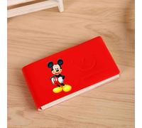 TEMU 1 cuaderno Disney de Mouse, 100 hojas (200 páginas), pequeño cuaderno de bolsillo portátil, diseño de Mouse, compacto y portátil, regalo para (diario/cuaderno)