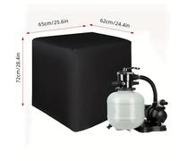 TEMU 1 Cubierta para Filtro de Piscina Intex, Cubierta para Bomba de Arena, Cubierta para Bomba de Piscina Sobre