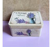 TEMU 1 de Almacenamiento Cuadrada de Lavanda para Cosméticos de Escritorio, Accesorios, Suministros de Oficina y Organizador con