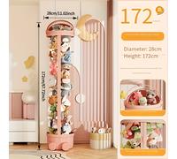 TEMU 1 de de almacenamiento con cierre de cremallera multicolor - Acceso conveniente, 2 , fácil montaje, estético y elegante - Adecuado para decorar , almacenamiento