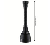 TEMU 1 de extensión para grifo de cocina, lavabo giratorio universal a prueba de salpicaduras, lavabo universal para lavar verduras, conector externo potenciador de piscina, regalo de San Valentín
