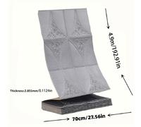 TEMU 1 de papel tapiz 3D de espuma para pared, autoadhesivo, ideal para paredes de , dormitorio, pared de de TV, papel tapiz decorativo, decoración del hogar, renovación de paredes del hogar, feo