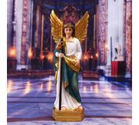 TEMU 1 estatua de - Ángel para decoración religiosa y - Ideal para , dormitorio y jardín para decoración de Navidad, Halloween, otoño y decoración de la casa. Figuras coleccionables.