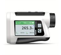 TEMU 1 láser de golf de 600M con pantalla LCD, recargable por USB con función de pendiente, vibración de bloqueo de , Accesorios de golf