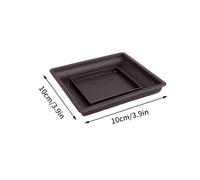 TEMU 1 , Macetas De De Arcilla Para Plantas Suculentas, Macetas Para Jardín Exterior, Paisaje De Bonsái, Bandejas De Macetas Rectangulares Y Cuadradas