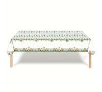 TEMU 1 mantel de parque de , mantel con estampado de animales, decoraciones verdes, suministros para de en el , mantel de plástico, regalos de Navidad, mantel para de festival