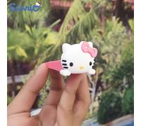 TEMU 1 Pack de Puerta Hello Kitty de Metal , Montaje Antideslizante Duradero de Plástico y Goma Debajo de Sin Perforaciones, Cuña de Puerta Absorbente de Impactos