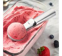 TEMU 1 pala de helado de acero inoxidable de uso, pala para helado, pala para frutas, pala multifuncional para helado