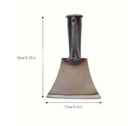 TEMU 1 Pala de metal multifuncional adecuada para jardinería, cemento, , eliminación de , hielo y limpieza de residuos - una pala versátil para limpieza de paredes y pisos