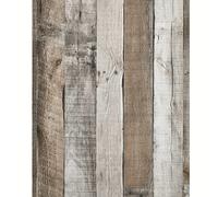 TEMU 1 , Papel de de madera natural, Papel tapiz autoadhesivo removible vintage de de madera, Cubierta de vinilo para encimera de cocina, Decoración para estantes de tablones, Hogar