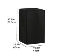 TEMU 1 para ahumador eléctrico para , resistente para parrilla de exterior, cuadrada vertical para ahumador