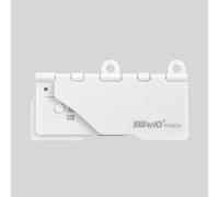 TEMU 1 Perforadora portátil de 5 agujeros, de material ABS, ideal para organizadores de escritorio, para encuadrar cuadernos y documentos, encuadernación de álbumes, no eléctrica. Compatible A4/B5/A5