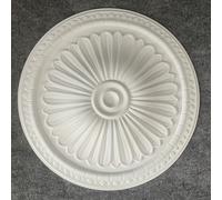 TEMU 1 pieza de de techo en material PU, diseño de pétalo para candelabros, abanicos y - acabado en metal