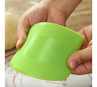 TEMU 1 pieza de herramienta para hornear, raspador de plástico PP, espátula , raspador para pasteles, raspador de masa para camping