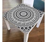 TEMU 1 pieza de sticker decorativo para escritorio con floral de , póster autoadhesivo de PVC para paredes y escritorios interiores y exteriores, mural de pared impermeable y removible