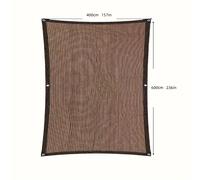 TEMU 1 pieza de tela marrón -UV para - ideal para jardines exteriores, terrazas, pequeños pabellones, invernaderos y cubiertas de pérgolas