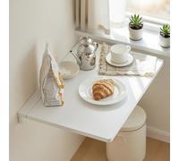 TEMU 1 pieza Mesa de Pared Plegable, Mesa de Cocina Extensible, Escritorio Compacto, Diseño de , Ideal para Espacios Pequeños, Cocina, Escritorio, Comedor, 60x40cm - GXU14-X
