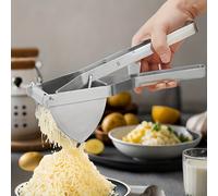 TEMU 1 pieza prensa de patatas de acero inoxidable, trituradora manual para y