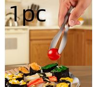 TEMU 1 pinza japonesa de acero inoxidable 304, pinza para servir, pinza para alimentos, pinza para pan, pinzas de cocina, pinza para , pinza para ensalada, ideal para el hogar y tiendas de postres