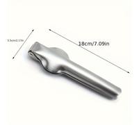 TEMU 1 pinza para , , alicates para , de metal, de acero inoxidable, utensilios de cocina, herramientas para abrir todas las secas