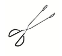 TEMU 1 pinza para de , pinza larga y gruesa resistente al para de , alicates de acero inoxidable para pinchar alimentos , pinzas portátiles, herramienta para barbacoas al , de madera