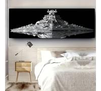 TEMU 1 póster de la película Star Wars, pintura en del , , decoración para dormitorio, , hogar, sin