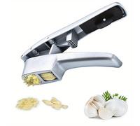 TEMU 1 Prensa de Ajo Multifuncional - Cortador y Picador de Ajo, Picador de Ajo, Exprimidor de Jengibre - Lavable y Duradero - para Cocineros Caseros y Chef - Regalo para Foodies