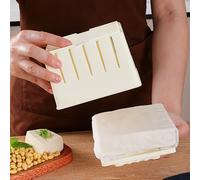 TEMU 1 , Prensa de queso, Colador de yogur, prensa de tofu, Prensa de tofu creativa, fabricante de tofu de agua, utensilios de cocina