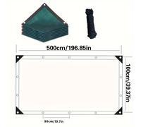 TEMU 1 , Red para jardín exterior, Red para granja, Red para invernadero, Red para trepar plantas, Red de malla para plantas trepadoras, Suministros y herramientas para plantar