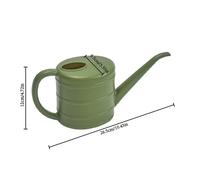 TEMU 1 Regadera de jardín de plástico con | Fácil de usar, para jardinería y plantas.