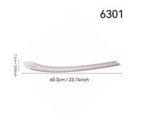 TEMU 1 regla de 6301 con curva francesa para - Kit de plantilla de dibujo de confección de prendas para coser, acolchar y manualidades - Accesorio de costura básico para principiantes y