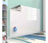 TEMU 1 Rollo de Adhesivo Autoadhesivo para Pizarra Blanca y Pizarra Verde, Pizarra y Tablero de Mensajes Verde con Borrador para Dibujar, Oficina, Decoración del Hogar