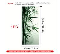 TEMU 1 Rollo de Película de Privacidad 2D, 45×100 cm, Material PVC Esmerilado, Adhesivo Electroestático para Ventanas, Pegatina No Adhesiva para Hogar, Oficina, Sala, Baño, Cocina y Puertas y Ventanas