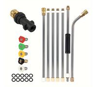 TEMU 1 Set De Calidad Car Washer Con De De Presión Boquilla Karcher K2 - K7 Limpiador De Varilla De Extensión Jet Set Accesorios Automóviles