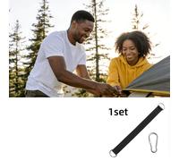 TEMU 1 Set, Hamaca de Camping Resistente, con Hebillas de Seguridad, Adecuada para Todo Tipo de Columpios y Adiciones de Hamacas al , Herramienta para Camping y Senderismo al