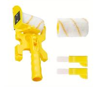 TEMU 1 Set Juego de Rodillo de Pintura de Pared Profesional Multifuncional, Limpio, Cepillo de Rodillo para Pintar para Herramientas de Tratamiento de Pintura de Pared